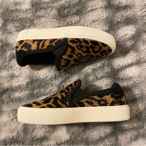 UGG Cahlvan Calf Hair Slide On Sneaker - Picture 4 of 6